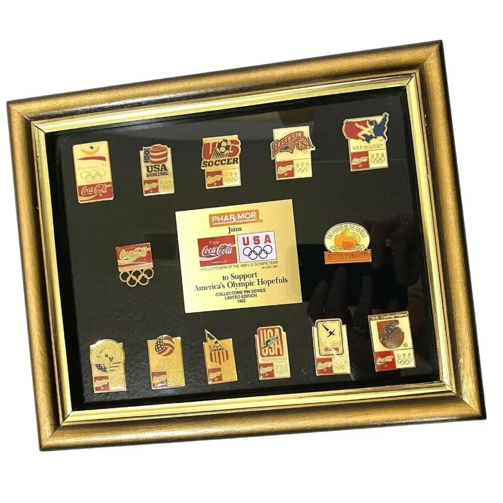 Phar Mor Coca Cola USA Olympic Team 1992 Collectors‎ Pin Series